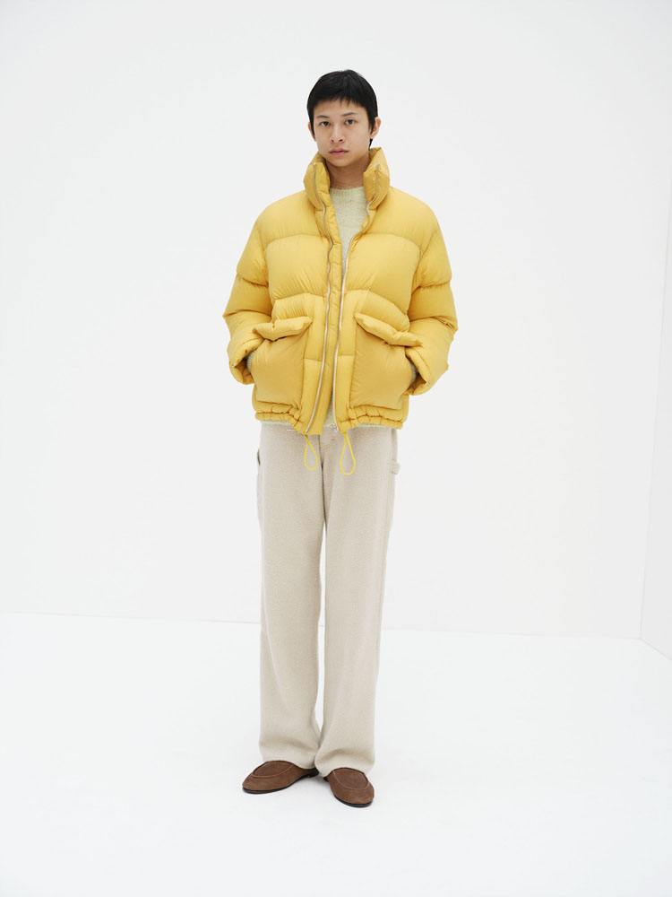 SUPER LIGHT NYLON RIPSTOP DOWN BLOUSON