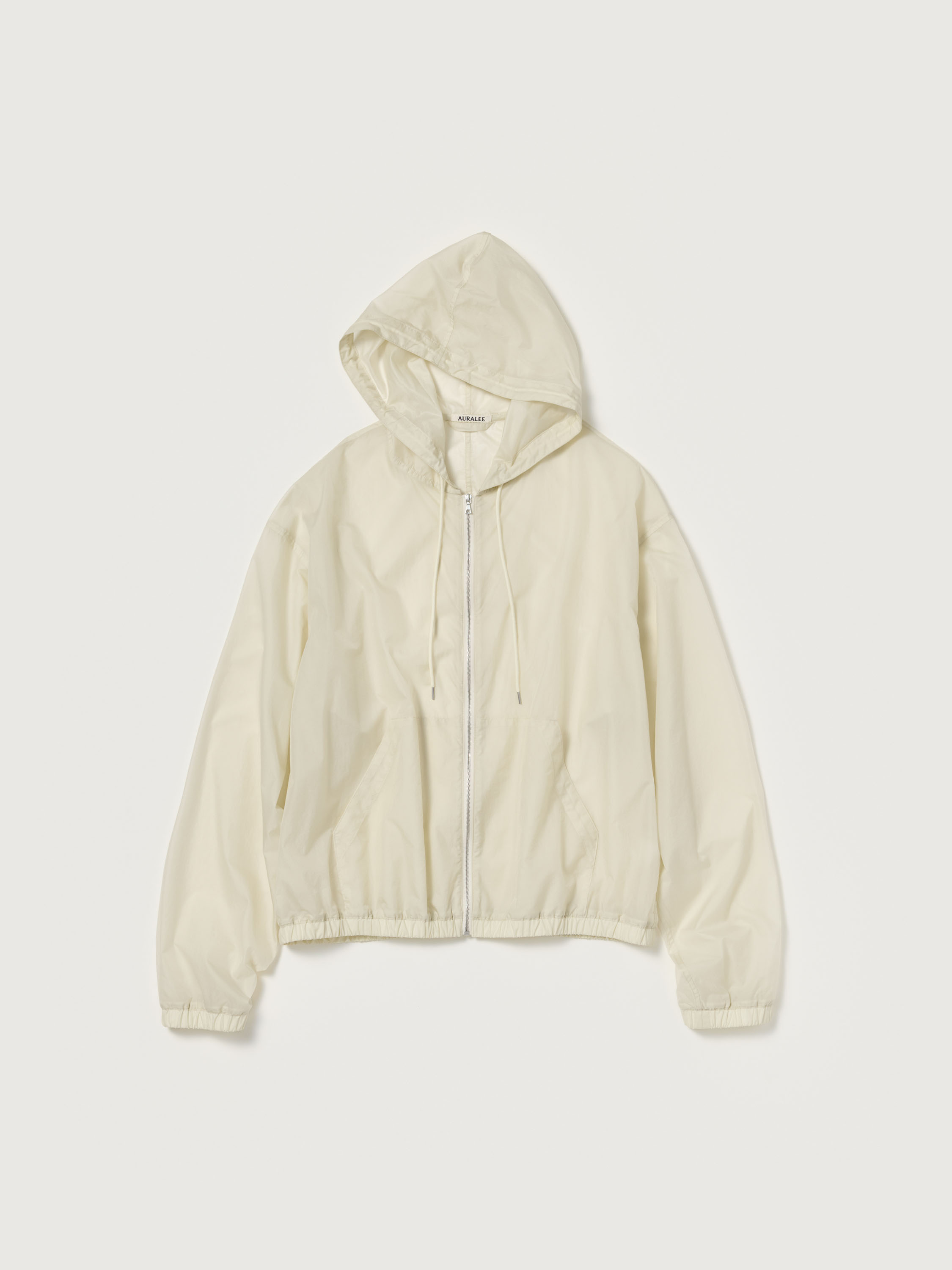 SHEER NYLON RIPSTOP HOODED BLOUSON 詳細画像 DUSTY IVORY 5