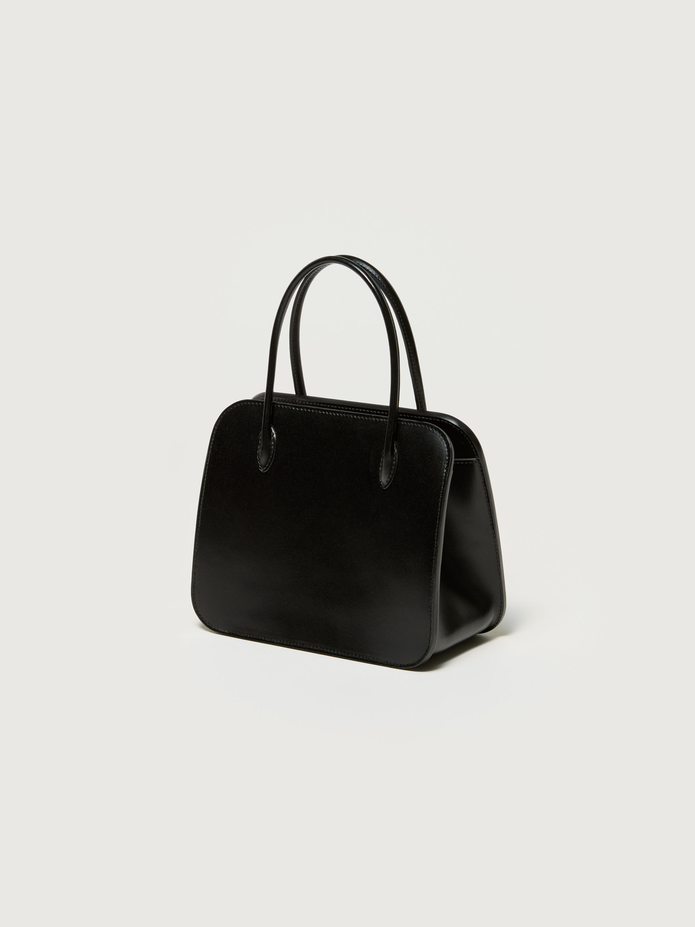 LEATHER TOTE BAG - S MADE BY AETA 詳細画像 BLACK 2