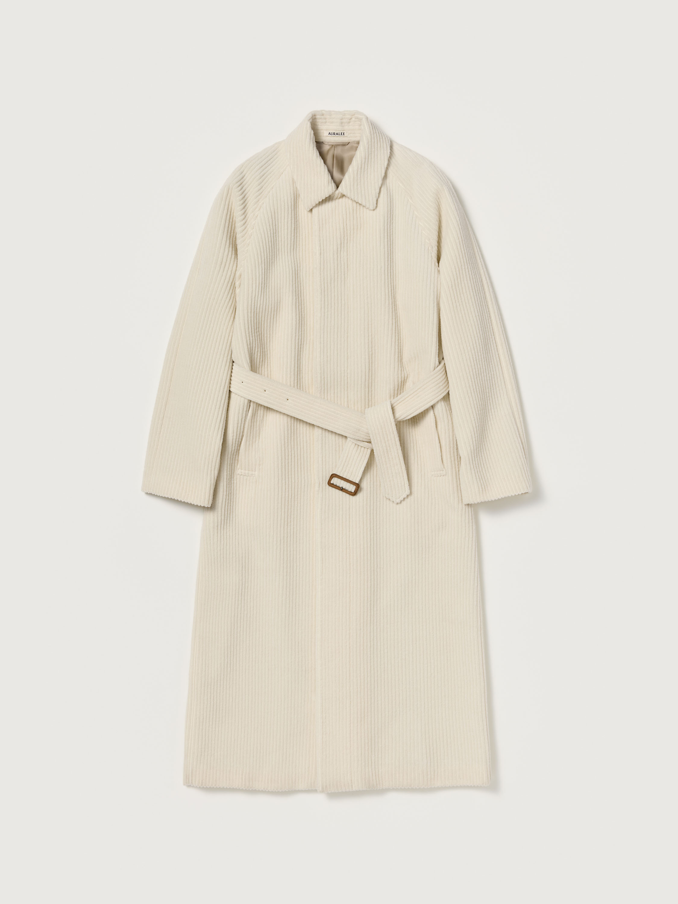 WOOL CASHMERE CORDUROY SOUTIEN COLLAR COAT 詳細画像 IVORY 1