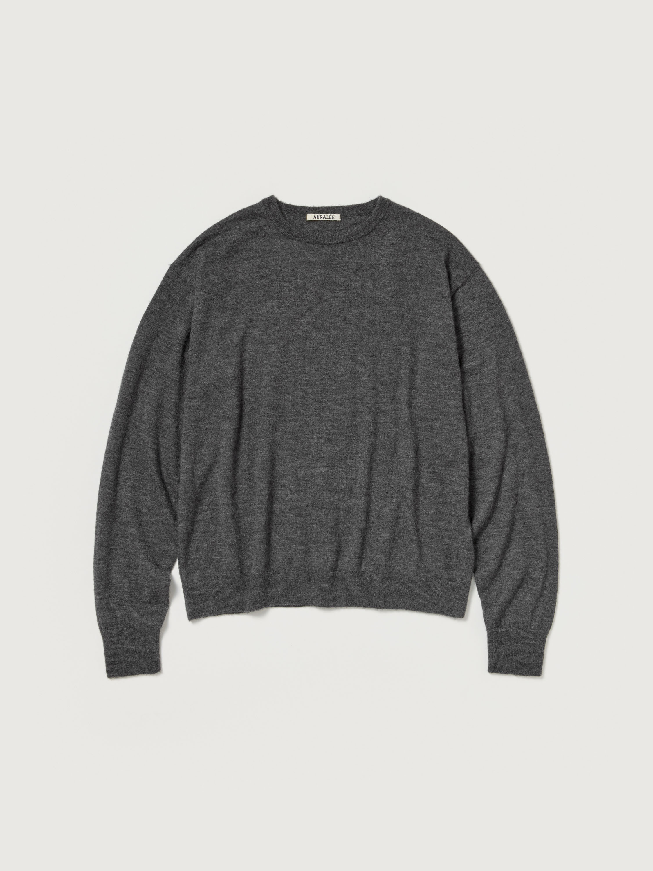 HIGH GAUGE SOFT CASHMERE KNIT P/O 詳細画像 CHARCOAL 1