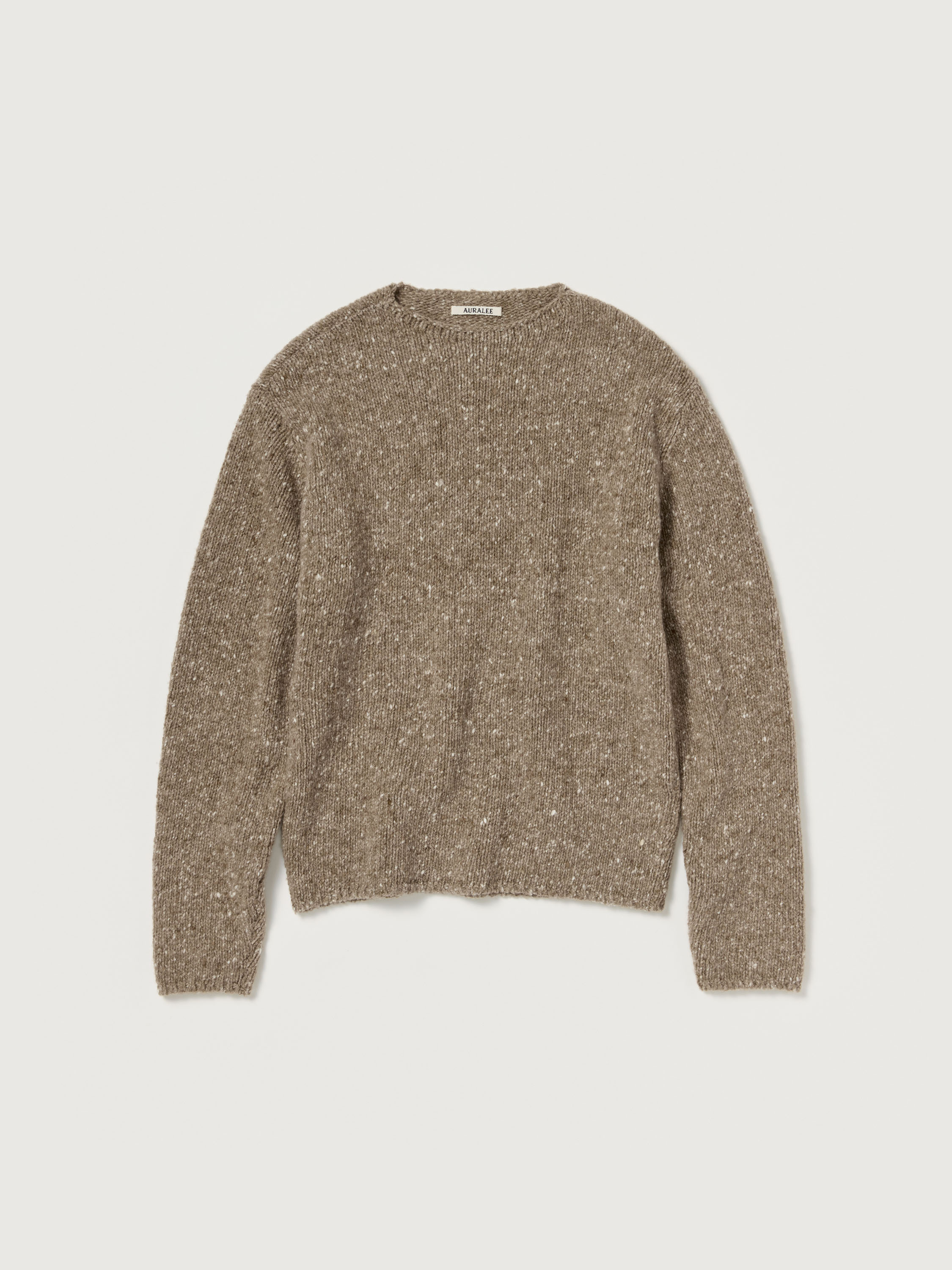 LOW-GAUGE HOMESPUN TWEED KNIT P/O 詳細画像 TOP BROWN 1