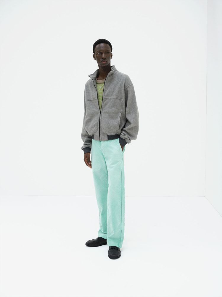 GARMENT-DYED ORGANIC COTTON HEAVY MOLESKIN PANTS