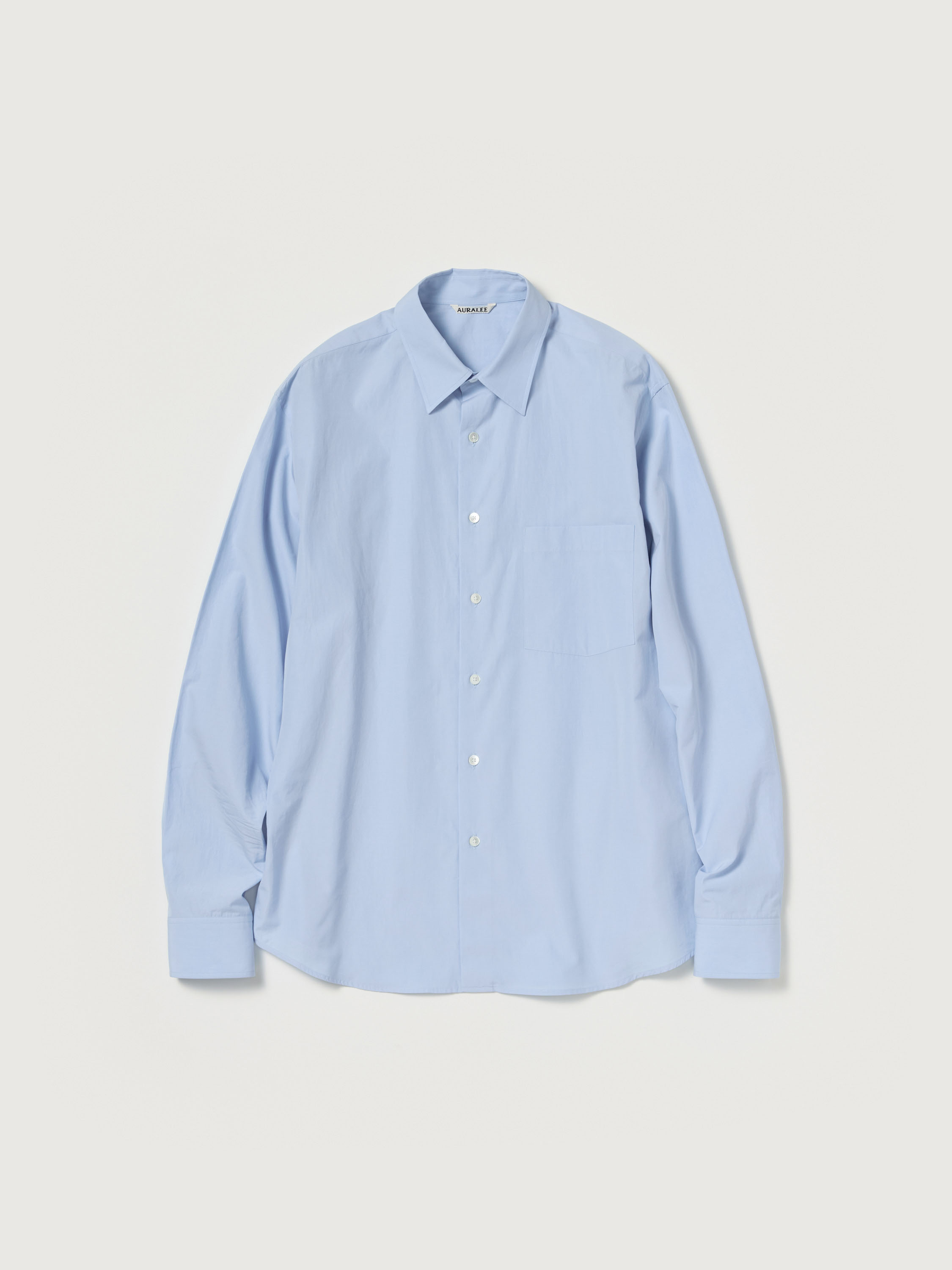 FINX LIGHT WEATHER CHAMBRAY SHIRT 詳細画像 SAX BLUE CHAMBRAY 1