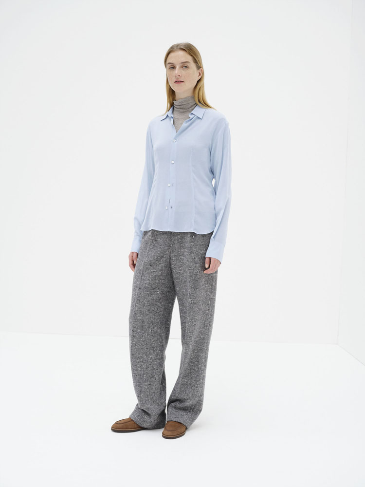 AIRY SILK GEORGETTE SHIRT