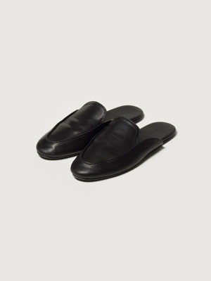 SOFT LEATHER MULE
