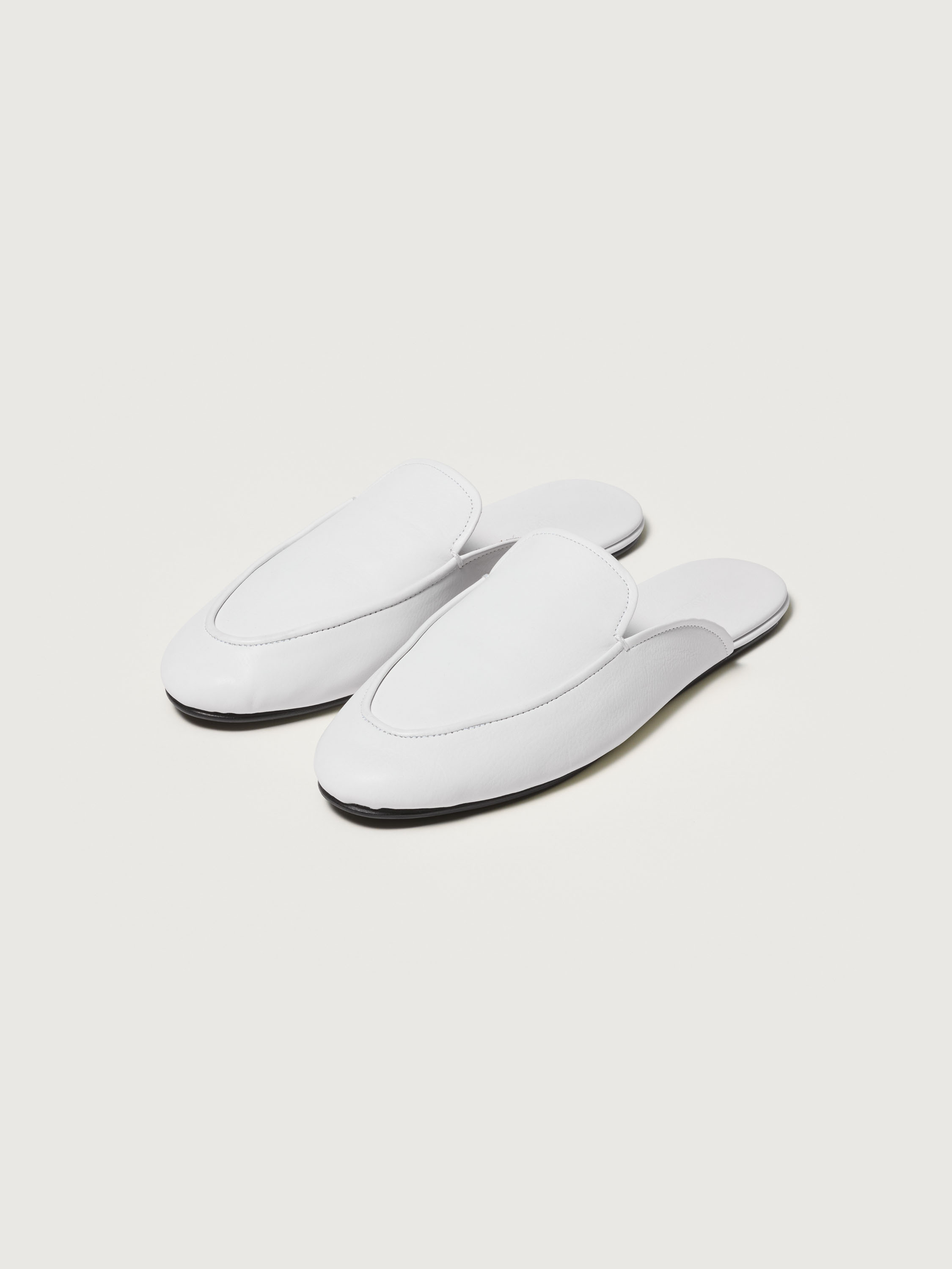 SOFT LEATHER MULE 詳細画像 WHITE 1