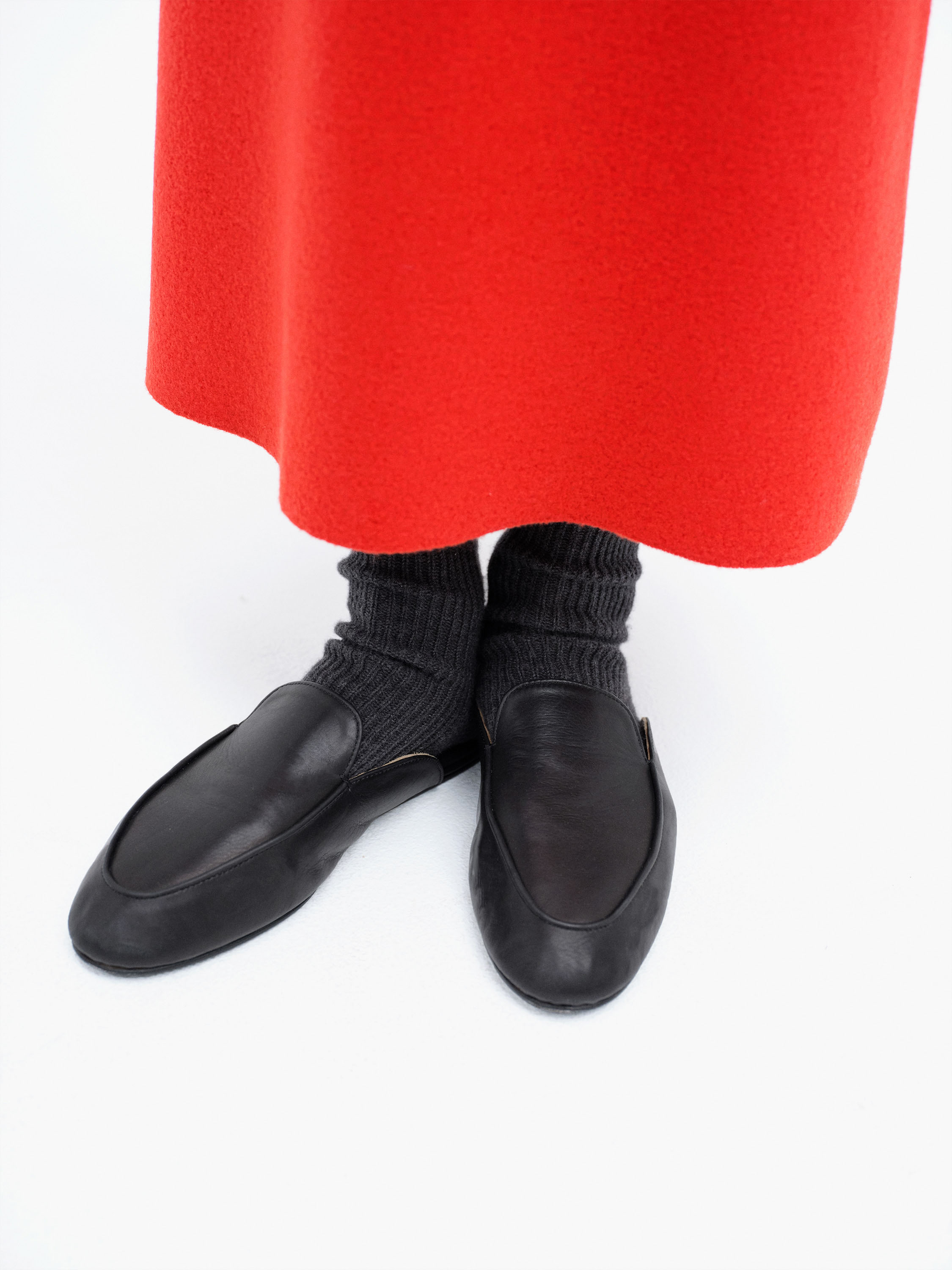 SOFT LEATHER MULE 詳細画像 BLACK 3